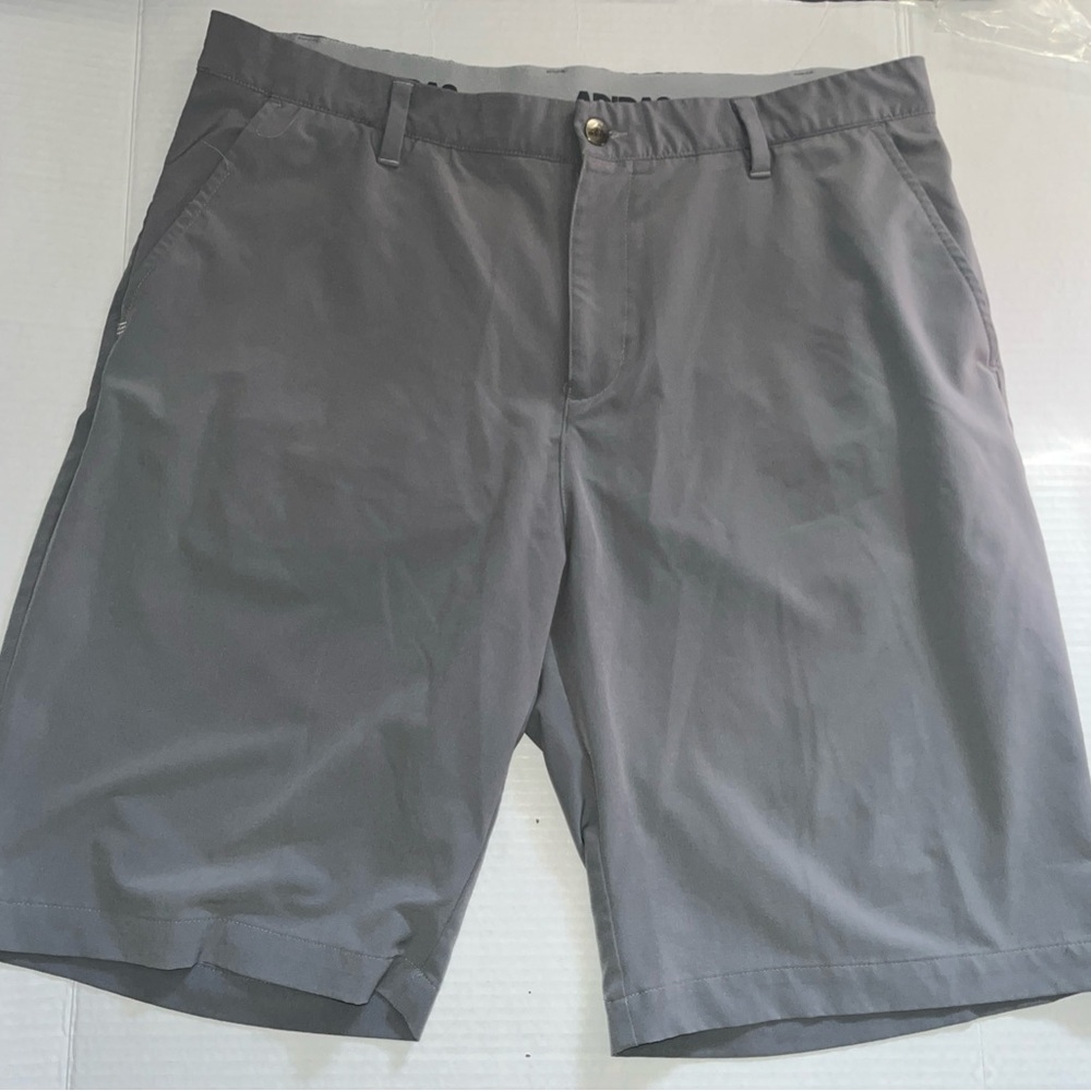 ADIDAS GOLF ULTIMATE 365 STRETCH SHORT 11" Ins CE0447 Stretch Gray Shorts Sz 36